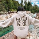 Unisex Faith Over Fear Hoodie - Image 4
