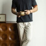 Mens Short Sleeve Polo Shirt with Modern Fit