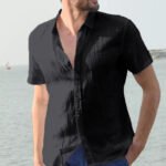 Men's Casual Short-Sleeved Shirt - Image 5