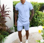Men's Casual Slim Fit Short-Sleeved Suit - Image 8