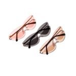 Women's Metal Frame Sunglasses - Image 3