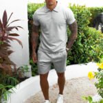 Men's Casual Slim Fit Short-Sleeved Suit - Image 3