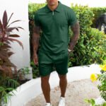 Men's Casual Slim Fit Short-Sleeved Suit - Image 5