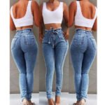 Women's Fringed Jeans - Image 7