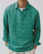 Men's Casual Pullover Shirt - Image 3