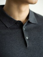 Mens Short Sleeve Polo Shirt with Modern Fit - Image 3