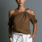 Women's Off-Shoulder Going Out Top