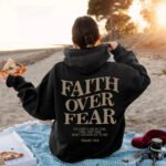 Unisex Faith Over Fear Hoodie - Image 3