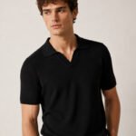 Men's Breathable Linen Blend Polo Shirt - Image 7