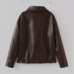 Women's Casual Long Sleeve Zipper Jacket - Image 3