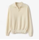 Men's Loose Long Sleeve Polo for Casual Style - Image 3