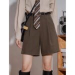 Women's High Waist Straight Cropped Pants - Image 2