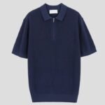 Men's Slim-Fit Short Sleeve Knit Shirt