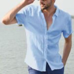 Men's Casual Short-Sleeved Shirt - Image 6