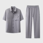 Men's 2-Piece Shirt and Relaxed Pants Set