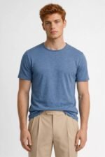 Men's Casual Round Neck T-Shirt - Image 2