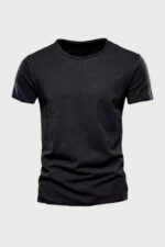 Men's Casual Round Neck T-Shirt - Image 4