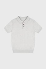 Men's Classic Polo Shirt with Button Closure - Image 4