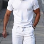 Men's Polo and Shorts Set