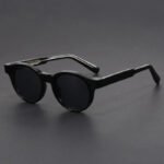 Men's Retro Round Sunglasses - Image 7