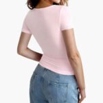 Women's Fitted Short Sleeve T-Shirt - Image 2