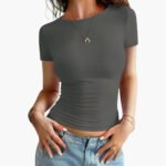 Women's Fitted Short Sleeve T-Shirt - Image 10