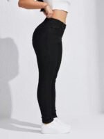 Women's High Waist Skinny Jeans with Five-Pocket Design - Image 10