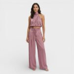 Women's Top with Wide Pants Set - Image 6