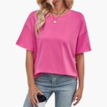Women's Loose-Fit Short Sleeve T-Shirt - Image 2