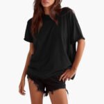 Women's Loose-Fit Short Sleeve T-Shirt - Image 4