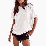 Women's Loose-Fit Short Sleeve T-Shirt - Image 8
