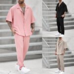 Men's Oversized Loungewear Summer Set - Image 4