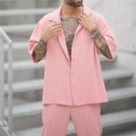 Men's Oversized Loungewear Summer Set - Image 8