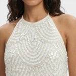 Women's Sequin Crop Top - Image 9