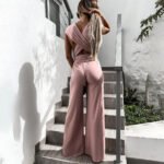 Women's Slim Fit Denim Jumpsuit - Image 5