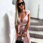 Women's Slim Fit Denim Jumpsuit - Image 6