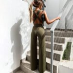 Women's Slim Fit Denim Jumpsuit - Image 2