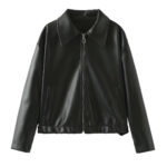 Women's Casual Long Sleeve Zipper Jacket