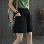 Women's Casual Loose Straight-Leg Cargo Shorts - Image 2