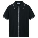 Men's Knit Polo Shirt - Image 5