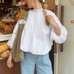 Women's Puff Sleeve Backless Blouse