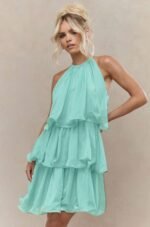 Women's Sleeveless Ruffled Midi Dress - Image 5