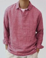Men's Casual Pullover Shirt - Image 2