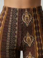 Women's Casual Slim Fit Printed Trousers - Image 3