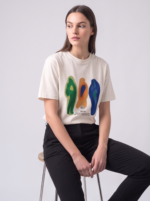Women’s Short Sleeve Printed T-Shirt - Image 9