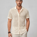Men's Short Sleeve Mesh Shirt