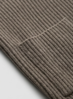 Men's Knitted Cardigan with Funnel Neck - Image 5