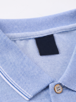 Men's Long Sleeve Lapel T-Shirt for Casual Wear - Image 7