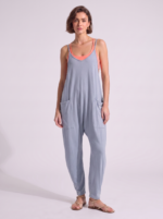 Women's Loose Jumpsuit with Pockets - Image 8