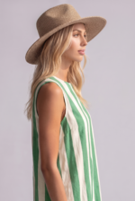 Women's Striped Summer Dress - Lightweight Sleeveless Style - Image 6